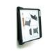 Symple Stuff Stebbins Basic Wall Mount Reference Organizer in Black | 11.5 H x 13.5 W x 19 D in | Wayfair FDS006