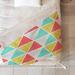 Deny Designs Summer Triangles Throw Polyester in Blue/Gray/Yellow | 50 W in | Wayfair 51178-flemed