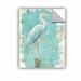 East Urban Home Coastal Egret I V2 Removable Wall Decal Vinyl in White | 36 H x 48 W in | Wayfair 2sch174a3648p