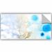 Highland Dunes Beach Morning Removable Wall Decal Vinyl in Blue/White | 12 H x 24 W in | Wayfair 6orl290a1224p