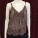 Anthropologie Tops | Anthropologie Staring At Stars Camisole | Color: Blue/Brown | Size: M