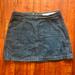 Brandy Melville Skirts | Brandy Melville A-Line Dark Denim Skirt Navy | Color: Black/Blue | Size: 24