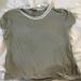 American Eagle Outfitters Tops | Bogo Free Don't Ask Why T-Shirt | Color: Green/White | Size: Xs