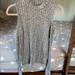 American Eagle Outfitters Tops | Grey Long Sleeve Cold Shoulder American Eagle Tee | Color: Gray | Size: M