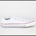 Converse Shoes | Converse White Canvas Tennis Shoes Sz 6 | Color: White | Size: 6