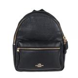 Coach Bags | Coach Black Leather Backpack *Brand New Tag On* | Color: Black | Size: Os