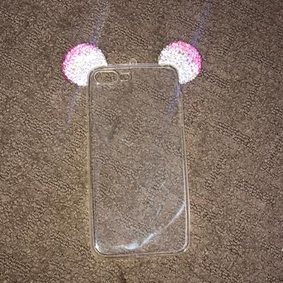 Disney Accessories | Disney Iphone 8 Plus Case | Color: Pink/Silver | Size: 8 Plus