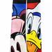 Disney Accessories | Disney Park Socks Mickey Mouse Minnie Mouse Donald | Color: Blue/White | Size: Osbb