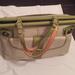 Coach Bags | Coach Fabric Duffle Bag | Color: Cream/Green | Size: Large