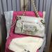 Coach Bags | Coach Parker Tattoo 13426 Leather Clutch Shoulder | Color: Cream | Size: Small