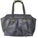 Coach Bags | Coach Navy Leather Tote | Color: Blue | Size: 16 X 11