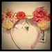 Disney Accessories | Disney Flower Minnie Ears Headband | Color: Orange | Size: Os