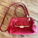 Coach Bags | Coach Red Leather Bag | Color: Red | Size: Os