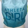 Athleta Bags | Athleta Girl Drawstring Backpack | Color: Blue/Green | Size: Os