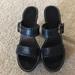 Coach Shoes | Coach Sandals Size 7 | Color: Black | Size: 7