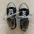 Converse Shoes | Converse Kids Sz 12 Used Black Lace Up Sneakers | Color: Black/White | Size: 12g