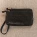 Coach Bags | Coach Black Leather Wristlet | Color: Black | Size: Os