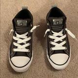 Converse Shoes | High Top Converse Sneakers | Color: Gray | Size: Juniors 3 Fits Women’s 6