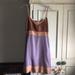 Anthropologie Dresses | Lux Anthropology Silk Dress | Color: Purple | Size: Xs