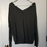 American Eagle Outfitters Tops | Grey American Eagle Long Sleeve | Color: Gray/Silver | Size: Xl