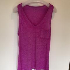 Athleta Tops | Athleta Workout Tank Top With Pocket | Color: Pink/Purple | Size: M