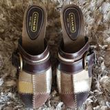 Coach Shoes | Coach Clogs Sz 6.5 | Color: Brown | Size: 6.5