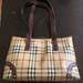 Burberry Bags | Burberry Classic Check Shoulder Bag Vintage | Color: Brown/Tan | Size: Medium