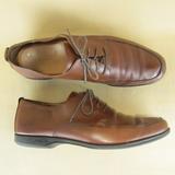Coach Shoes | Coach Carleton Oxford Derby Apron Toe Italy Us 13 | Color: Brown | Size: 13