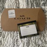 Coach Bags | Coach Id Wallet | Color: Black/Yellow | Size: Os