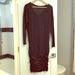 Athleta Dresses | Athleta Long Sleeve Dress | Color: Black/Silver | Size: S