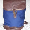 Disney Bags | Large Backpack | Color: Blue/Brown | Size: 17 Inches H X 16 Inches W