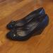 Coach Shoes | Coach Black Wedges! Barely Worn!! | Color: Black | Size: 8.5