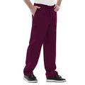 CHEROKEE Men's Luxe Fly Front Drawstring Scrub Pant - Red - XXL