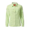 Craghoppers NL ADV Ls Women's Shirt, Green, UK L