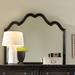 Hooker Furniture Auberose Traditional Beveled Dresser Mirror Wood in Black | 44 H x 52.5 W x 2.25 D in | Wayfair 1595-90006A-LTBK