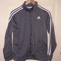 Adidas Jackets & Coats | Euc Adidas Youth Track Jacket. | Color: Gray/White | Size: 14/16