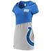 Women's Refried Apparel Royal/Gray Indianapolis Colts Sustainable Hooded Mini Dress