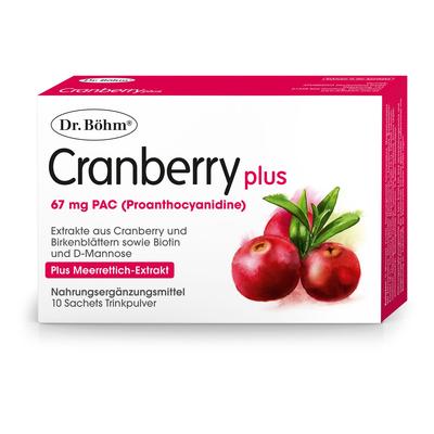 Dr.böhm Cranberry plus Granulat 10 St Image