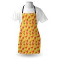 East Urban Home Fresh Ripe Citrus Fruits Apron in Orange/Red | 26 W in | Wayfair 78FFB59882364674954754EC129E7773