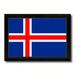 Spot Color Art Iceland Country Flag Framed Print on Canvas in Blue | 15 H x 21 W x 1 D in | Wayfair 6577WB1521