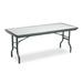 Iceberg Enterprises Indestruc-Tables Too™ Rectangular Folding Table Plastic/Resin in Black/Gray | 29 H x 72 W x 30 D in | Wayfair ICE65127