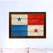 Spot Color Art 'Panama Country Flag' Framed Painting on Canvas Canvas | 15 H x 21 W x 1 D in | Wayfair 6378BG1521