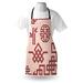 East Urban Home Asian Apron in Brown/Red | 26 W in | Wayfair 0AE22AB687B14FA1854879B2B0E164F8