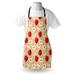 East Urban Home Apple Apron in Brown | 26 W in | Wayfair 8EAEB585464C4F209968840C2F67AF51