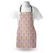 East Urban Home Cartoon Flowers w/ Leaves Apron in Gray | 26 W in | Wayfair E4C95A959EF4439BAA36E144F3B6143A