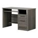 South Shore Gravity Home Office Desk Wood in Gray | 30.13 H x 45.88 W x 23.25 D in | Wayfair 12509