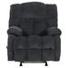 Red Barrel Studio® Chattooga 41" Wide Chenille Manual Rocker Standard Recliner Chenille in Black | 44 H x 41 W x 41 D in | Wayfair