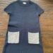 J. Crew Dresses | Crewcuts Navy Dress Size 7 Nwot | Color: Blue/Gray | Size: 7g