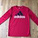 Adidas Tops | Adidas Long Sleeved Shirt | Color: Red | Size: L