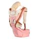Baby Carrier Baby Bag Towel with Ergonomic Prevents O-Legs, Suitable for All Seasons, Baby and Toddler Slings, Suitable for Single Care and Hiking, Multiple Colors Newborn Gift (Color : Pink)